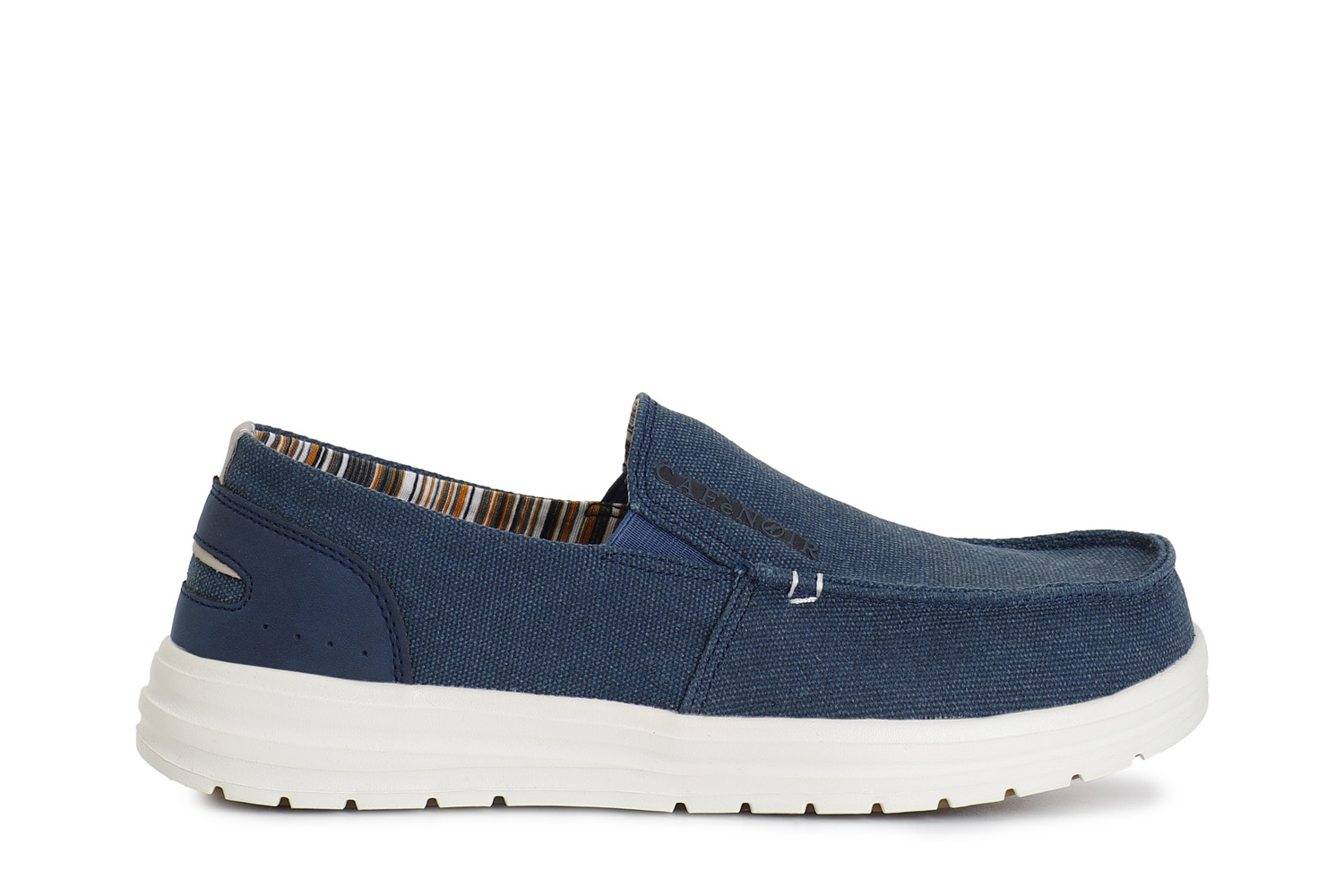 mocasines de tela blue 44