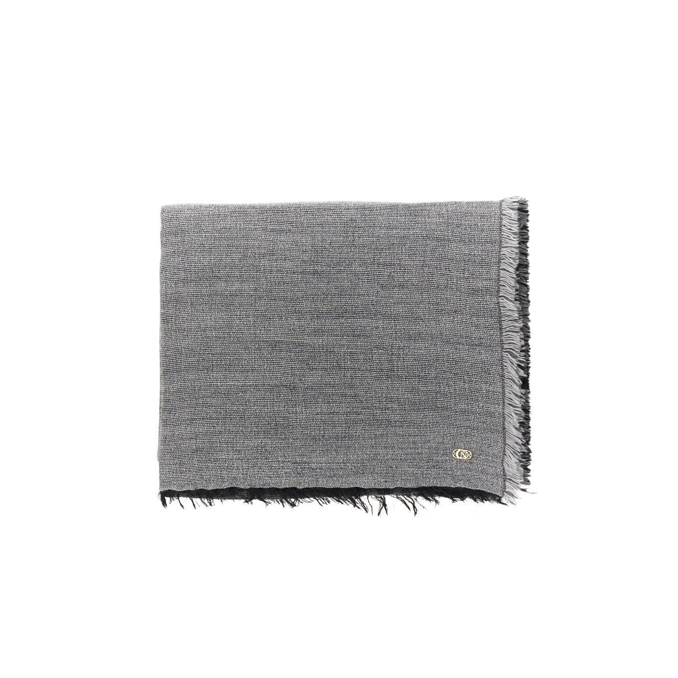 CafèNoir bufanda colorblock black combo