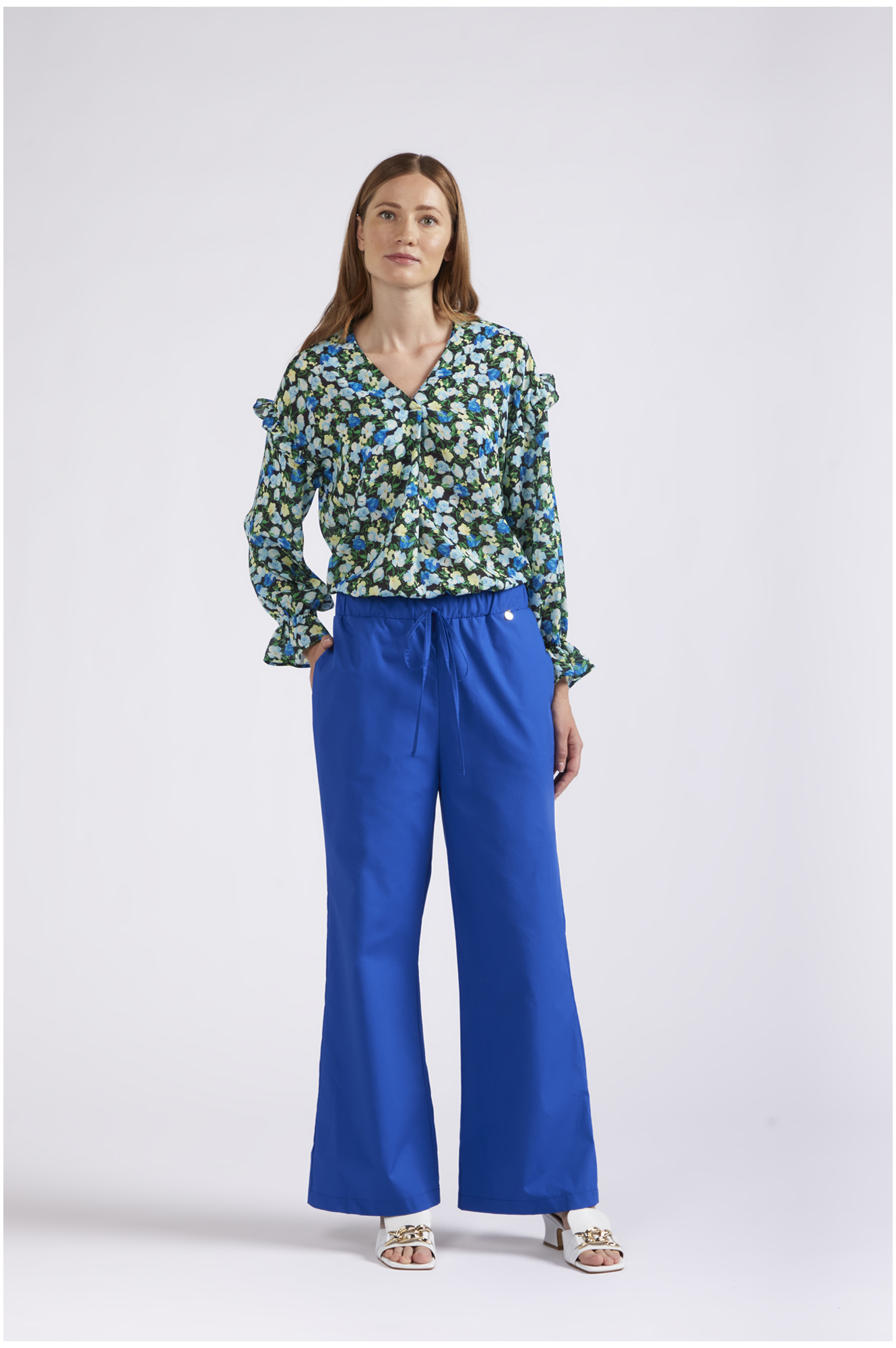 pantalon con cintura elastica royal xs