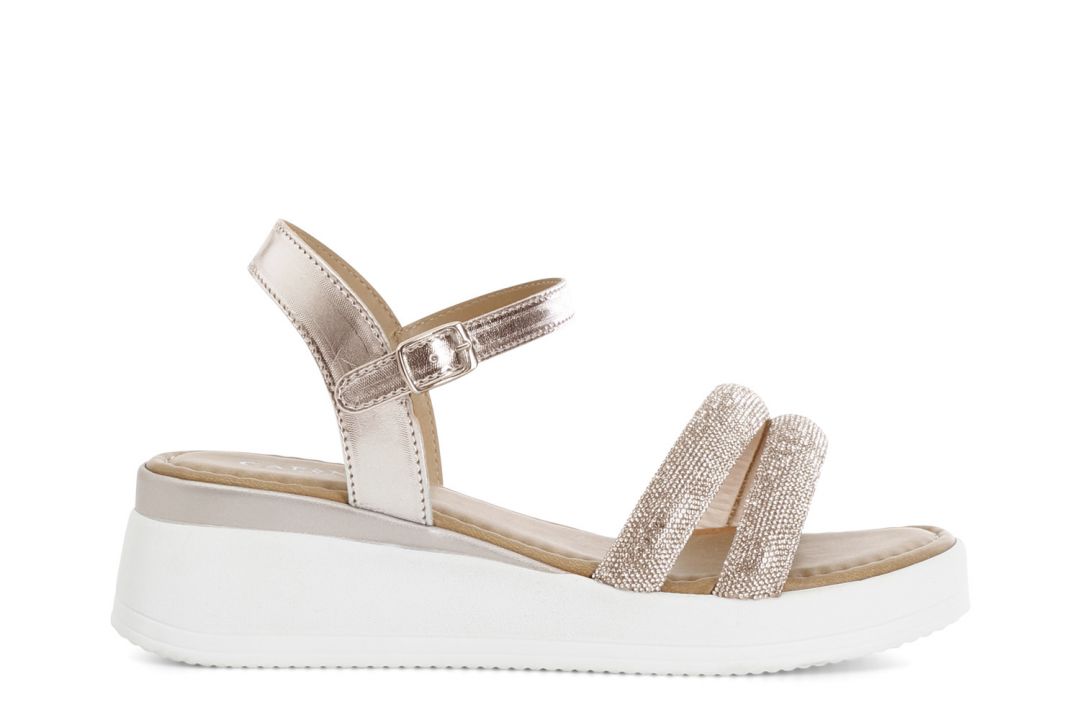 sandalias gilda con pedrería powder